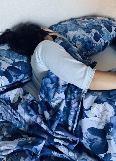 Mujer dormida - imagen de narcolepsia.es