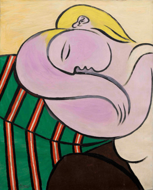 La mujer del pelo amarillo, Pablo Picasso 1931.