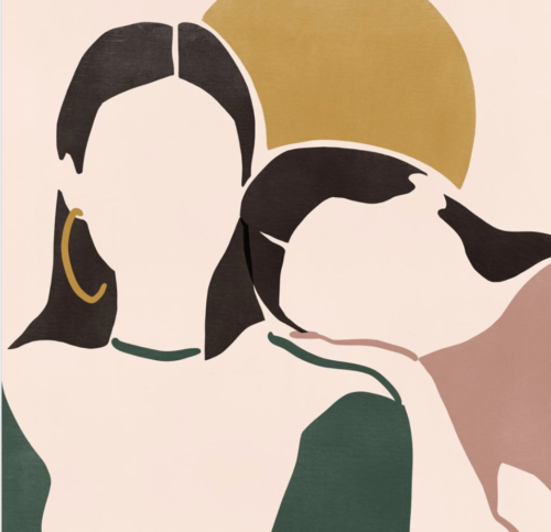 Ilustración de @sacree_frangine
 When the sun goes down