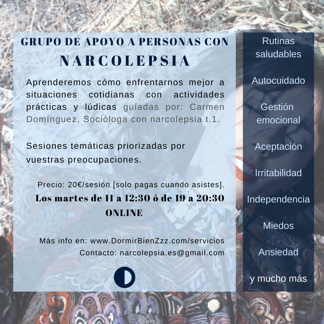 Grupos de apoyo a personas con narcolepsia